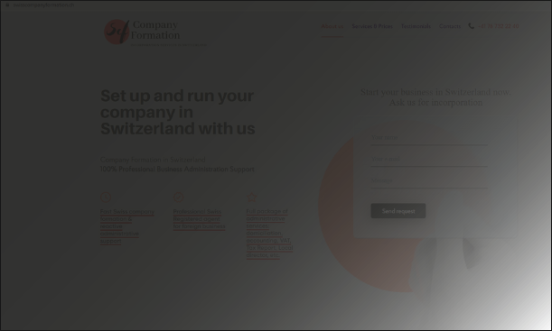 website development in Switzerland